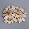 New Scrapbooking Party supplies Wedding decor Ornament Square Wood Pieces Blank Plaque Wooden Tags