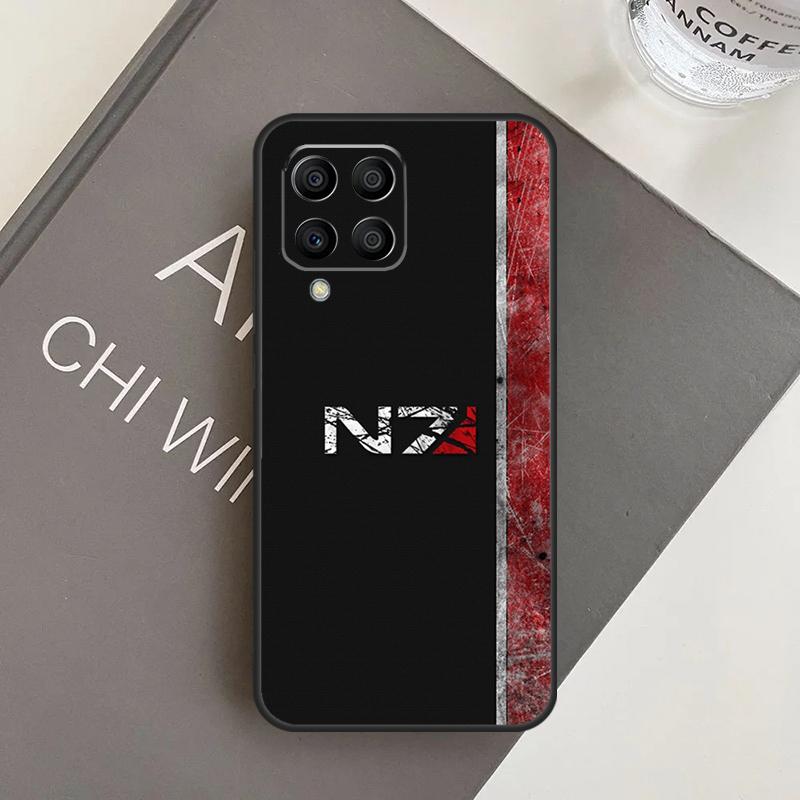 Чехол N7 Mass Effect для Samsung Galaxy M16 M36 M56 M33 M53 M13 M12 M32 M52 M20 M15 M55 M31 M14 M35 M34 M54