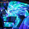 Автомобильный USB Ambient Light DJ RGB Mini Красочный музыкальный звуковой свет USB-C Интерфейс Apple Интерфейс Праздничная вечеринка Караоке