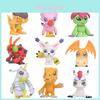 9 шт. Фигурки Digimon Adventure ПВХ Игрушки Рождественские подарки Топперы для торта Коллекционные