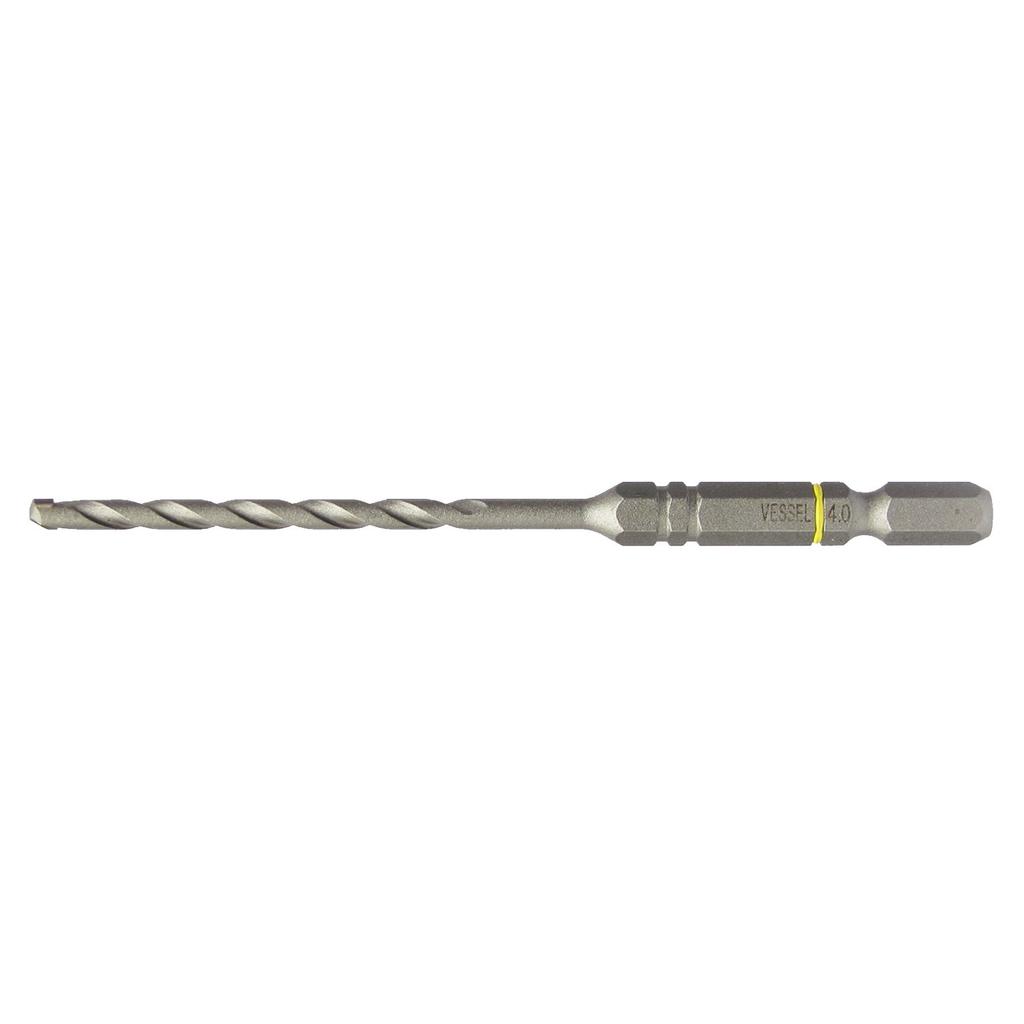 VESSEL Concrete Drill Cushion Bit, Drill, 4.0mm ACD-4.0