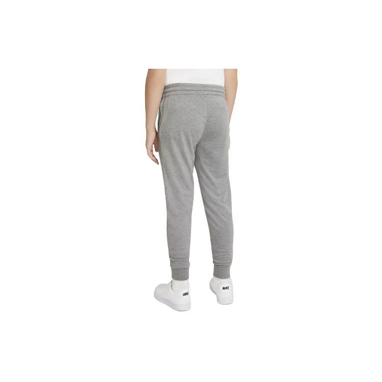 Nike Спортивные брюки с логотипом для мальчиков, детские брюки, серые DA0809-091