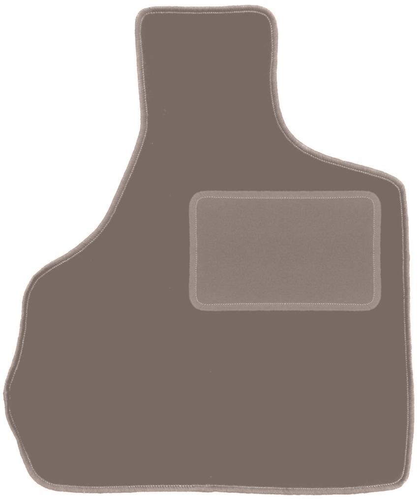 Beige driver's mat for: Chrysler Grand Voyager III 7-seater (2000-2008)