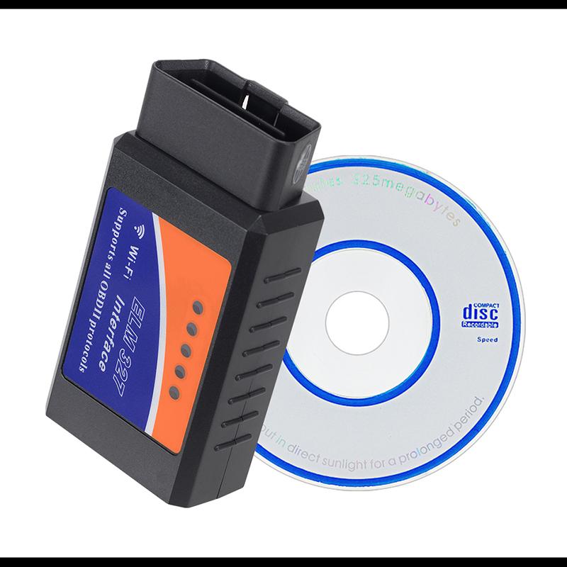 ELM327 V1.5 OBD2 сканер PIC18F25K80 BT/Wi-Fi ELM 327 OBD автомобильный диагностический инструмент для Android/IOS PK Vgate Icar2 считыватель кодов