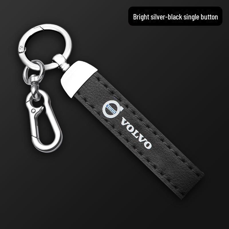 Чехол для ключа Volvo для XC60 и S90: Чехол для автомобильных аксессуаров для XC90, XC40, S60L - в комплект входит сумка с пряжкой