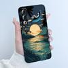 Чехол для ZTE Nubia Neo 3 GT 5G Z2465N Милый Кролик Черный Мягкий ТПУ Силикон Ударопрочный Задняя Крышка Для ZTE Nubia NEO3 GT 5G Корпус