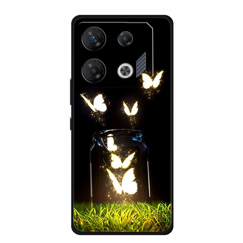 Чехол для Infinix GT 10 Pro Животные Мягкий ТПУ Силиконовый Чехлы для Телефона для Infinix GT10 Pro X6739 Задняя Крышка Ударопрочный Волк Новый Coque