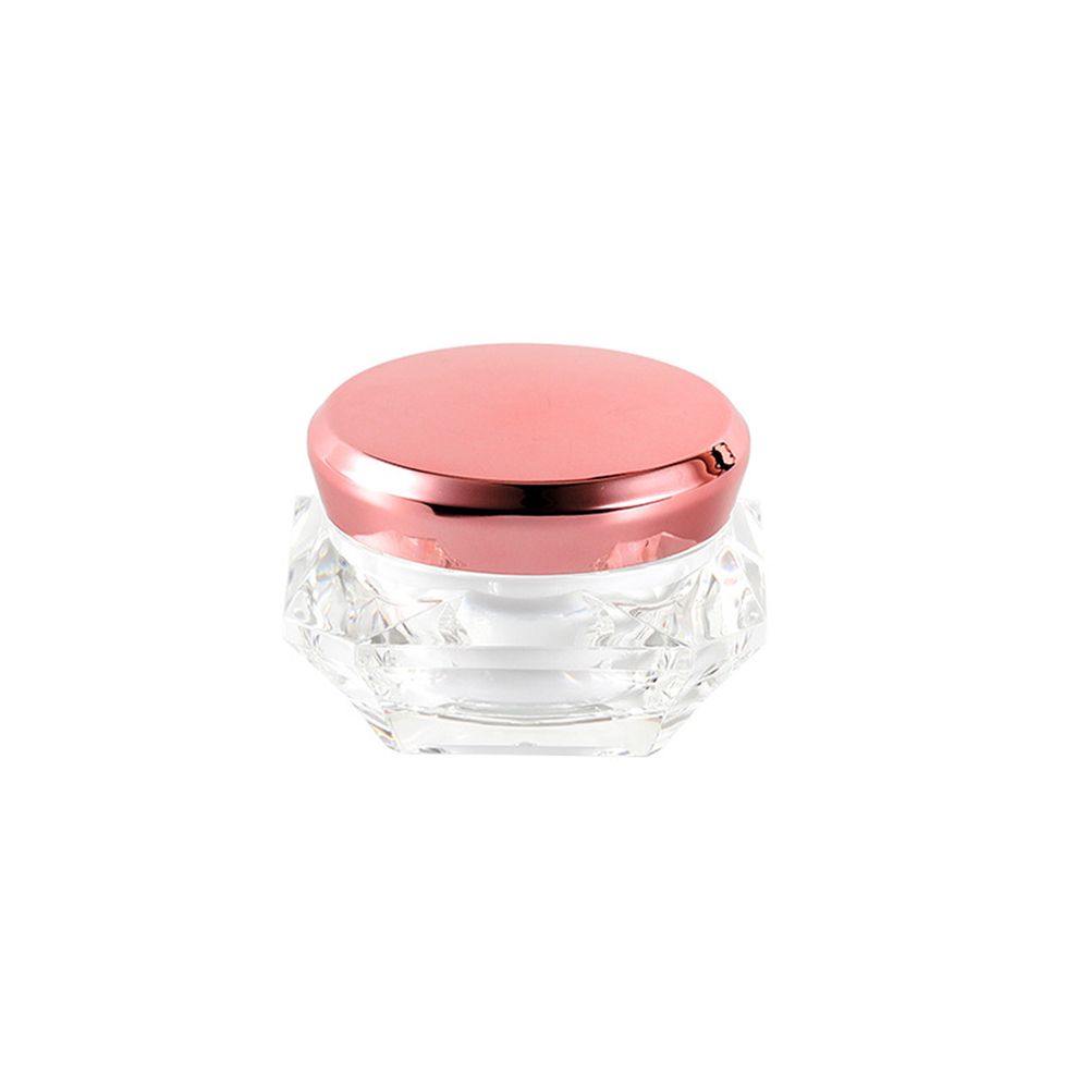 Пластиковая прокладка в форме ромба Косметическая пустая коробка Баночка для образцов Многоразовый контейнер Бутылка для крема для лица