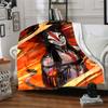 1Pc Fantasy Warrior Couple Blanket For Couch Bed Plush Cozy Fuzzy Blanket Super Soft Warm Blankets For Fall And Winter 0918285