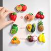 Resin Fruit Magnetic Patch Simulation Food Fridge Magnetic 3D Fruit Refrigerator Sticker
