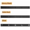 1pcs 3D ABS Logo Tesla Emblem Letters Car Trunk Badge Rear Letter Label Electroplated For MODEL 3 MODEL S X Modified accessories