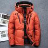 Men's Short Down Jacket with Detachable Hood - Windbreaker, Thickened, Youth Fashion, Cold-Proof