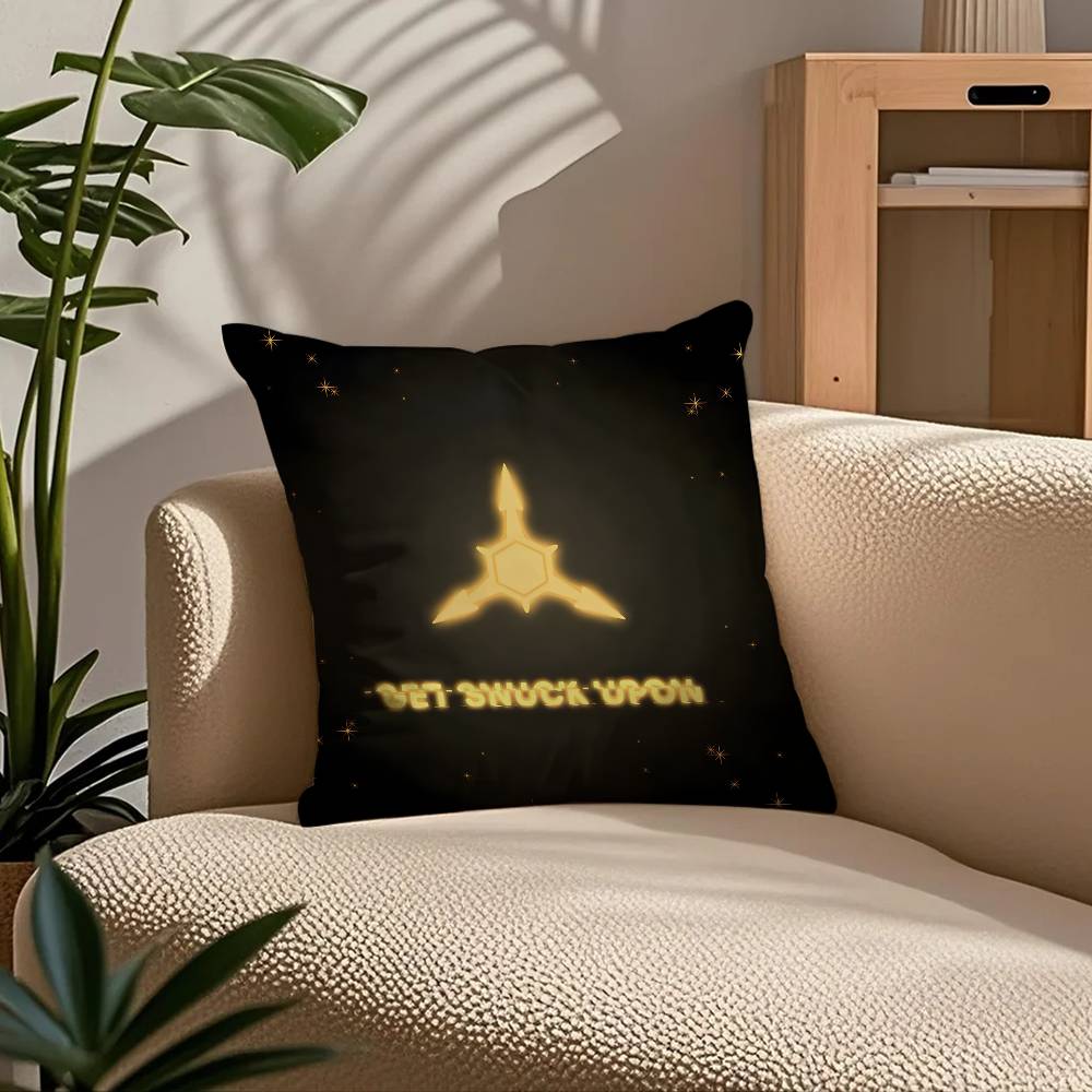 ANIME m-Murder d-Drones Pillow Case Comfort Sofa Bed Silky elegant Invisible zipper Custom Decorative cushion cover