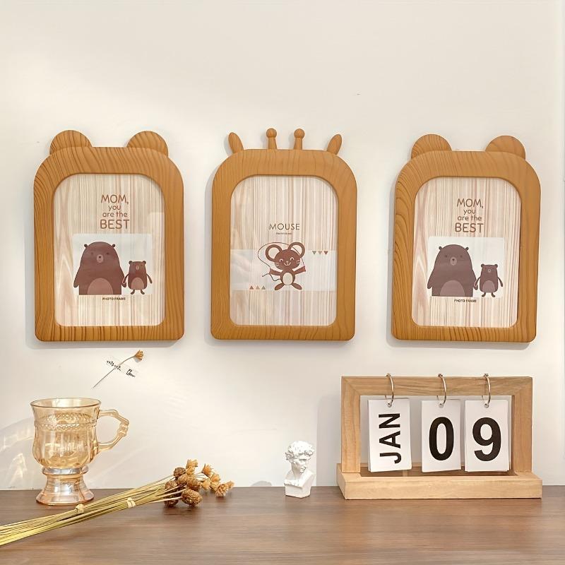 7-inch photo frame, wall-mounted & desktop display, simple home and office decorative ornament