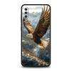 Чехол для телефона с орлом для Samsung Galaxy A56 A36 A26 A34 A17 A16 A06 A14 A12 A54 A72 A70 A30 A24 A22 5G A20e A52 A50 A40 A32 4G