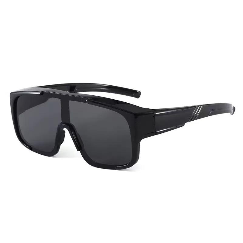 Large frame mountaineering goggles, mountaineering cycling goggles, sunglasses cover, windproof hiking UV-proof sunglasses