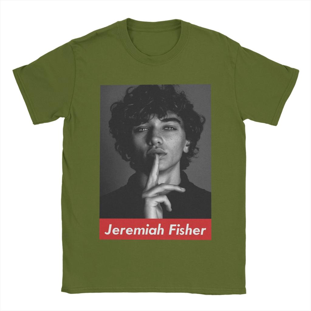 Повседневная футболка JEREMIAH FISHER The Summer I Turned Pretty для мужчин, с круглым вырезом, хлопковая, с коротким рукавом, идея для подарка, топы