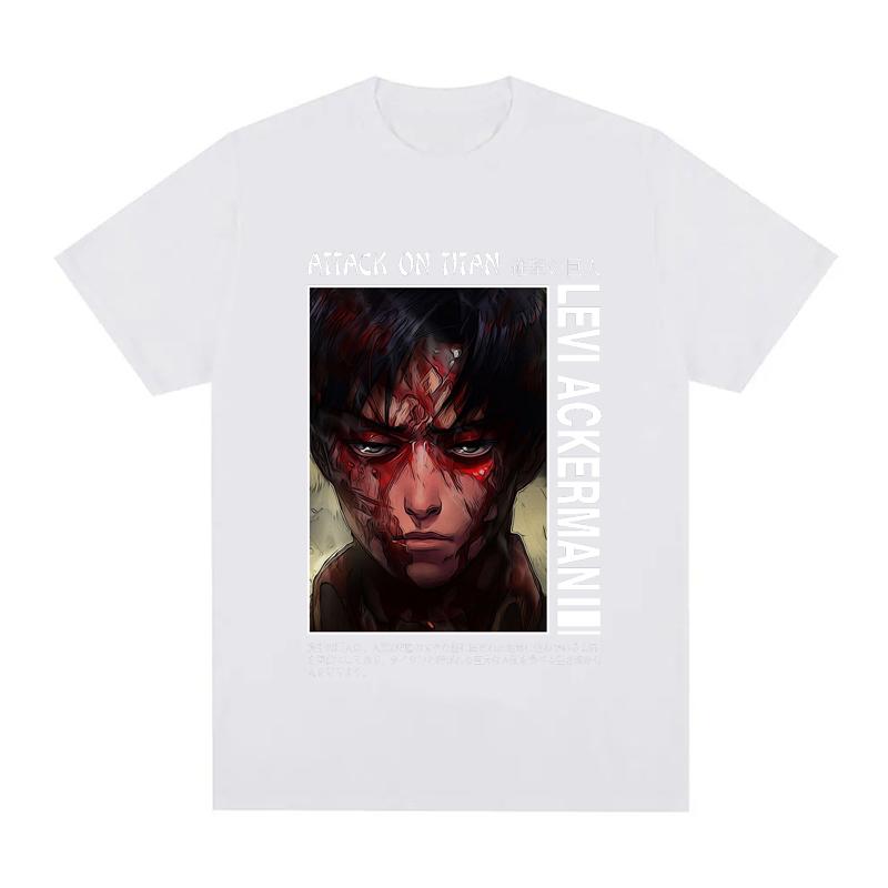 2023 New Japan Anime Attack On Titan T Shirt Unisex Cotton Unisex Tops EU Size Summer Unisex Clothes
