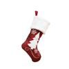 2024 Embroidered Reindeer Christmas Stockings With Festive Designs For Holiday Cheer