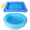 Надувная ванночка для ног для бассейна, домашний спа-бассейн, ведро для ножной ванны, портативная раковина для мытья ног для лестницы для входа в бассейн