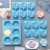 3D Bee Honeycomb Silicone Soap Mold Diy Soap Making Supplies Handmade Chocolate Cake Decoration Baking Tools