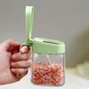 With Handle Kitchen Seasoning Box Safety Seasoning Storage Box Glass Seasoning Jar  Household