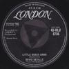 7-дюймовая пластинка DAVID SEVILLE Little Brass Band 45HLU8736 London Records 1958 UK Pop Б/у
