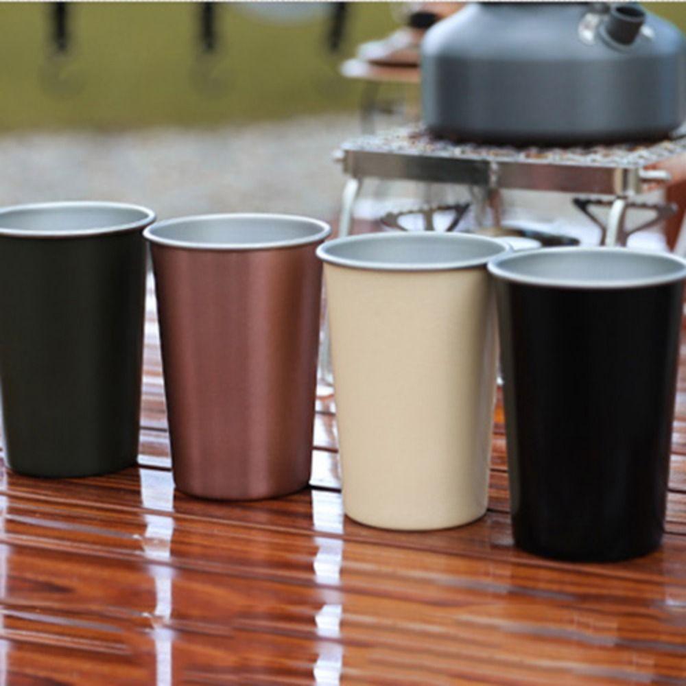 Anti-corrosion Camping Cups Wear-resistant Water Tea Mug Outdoor Coffee Cup  Camping
