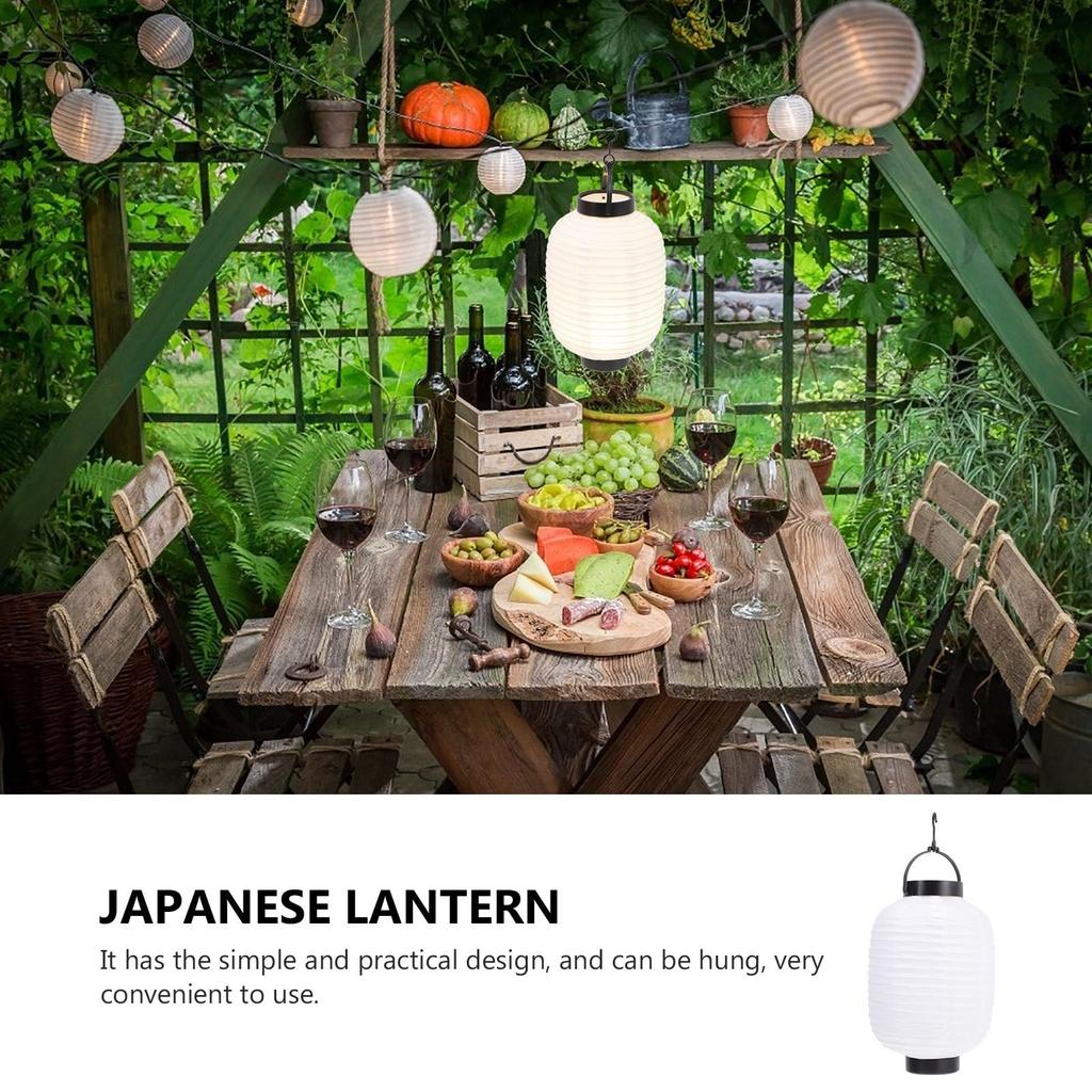 Бумажный фонарик Frcolor, Белый, Складной, Диаметр 15 см, Высота 22 см, В форме дыни, Идеально подходит для фестивалей, летних фестивалей, DIY изакая, продуктовых лавок,