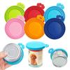 Крышка для консервов Silicone World 3 в 1, многоразовая, для хранения продуктов, сохраняющая свежесть, крышка для банок, крышка для коробки для консервных банок для животных, силиконовая крышка для банки