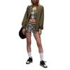 Jordan Comfortable Fashionable Soft Casual Versatile Sports Shorts Women Shorts Medium-Olive HF9487-222