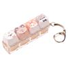 Keyboard Stress Relief Clicker Mechanical Creative Dog Keychain  Children Adults