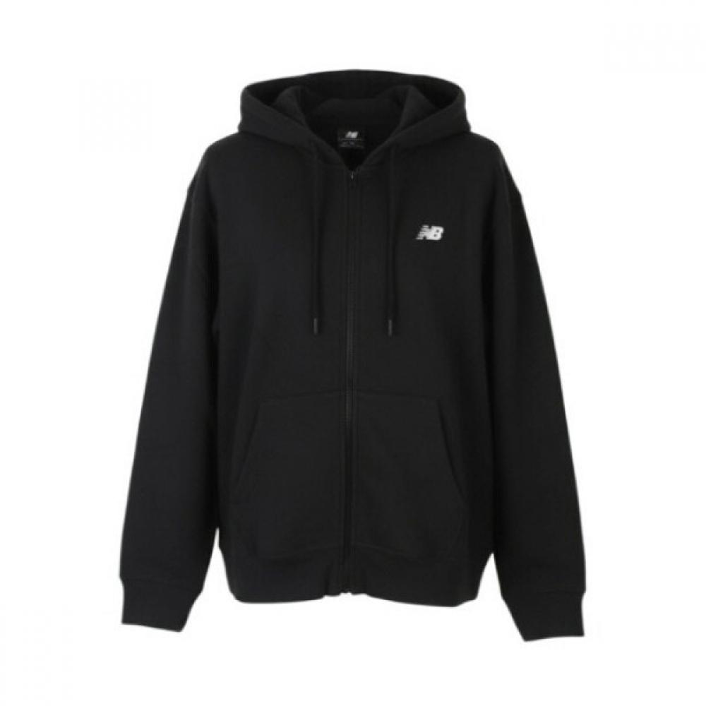 New Balance Классическая флисовая толстовка с капюшоном на молнии Уни Эсс Nbmdfco403 19