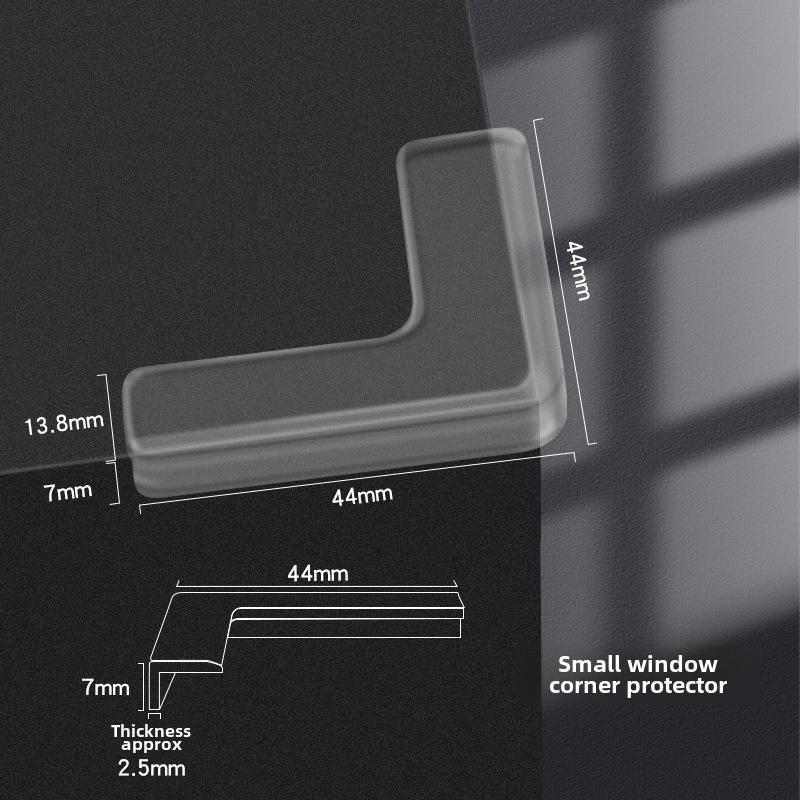 Thickened Transparent Table Corner Guards for Child Safety