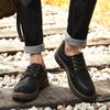 High Quality Genuine Leather Casual Shoes Outdoor Work Safety Shoes Solid Dress Shoes for Men Oxfords Leather Mens Casual Shoes