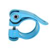 Bike Seats Post Clamp Corrosion Resistant Durable Aluminum Alloy Seats Tube Clip for BicycleBlue
