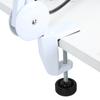 Beauty Cosmetic Tattoo Manicure 5x Magnifying Lighted Desk Magnifier Light Lamp With Clamp
