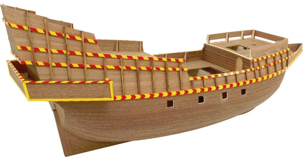 Woody Joe 1/50 Golden Hind Wooden Model Assembly Kit (Ship)