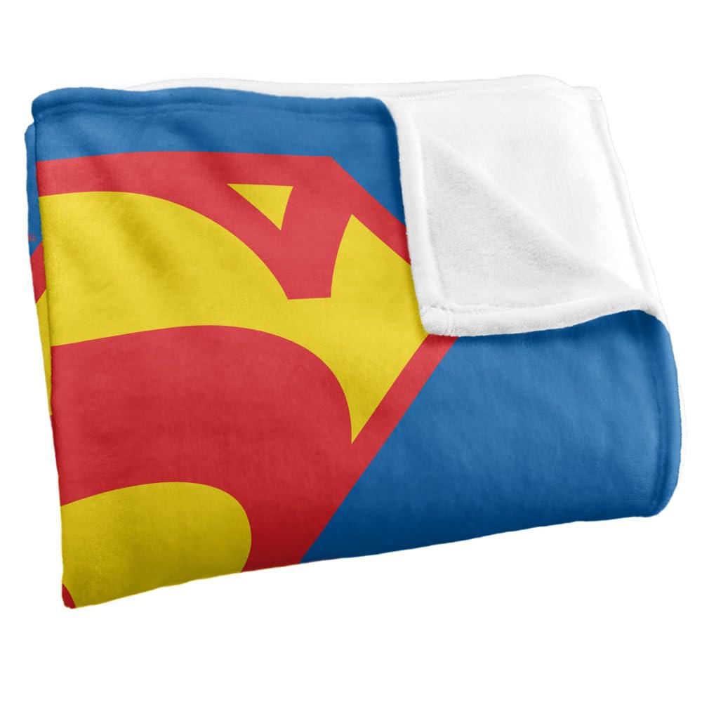 SUPERMAN Плед '1993 Shield' с покрытием Soft Touch
