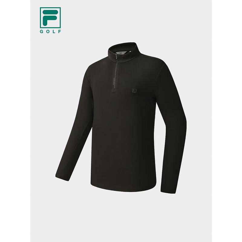 FILA Men's Golf Half-Zip Knit Long Sleeve Top