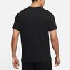 Nike Футболки Мужские Черные С Круглым Вырезом Умеренный Прямой Крой DN2902-010