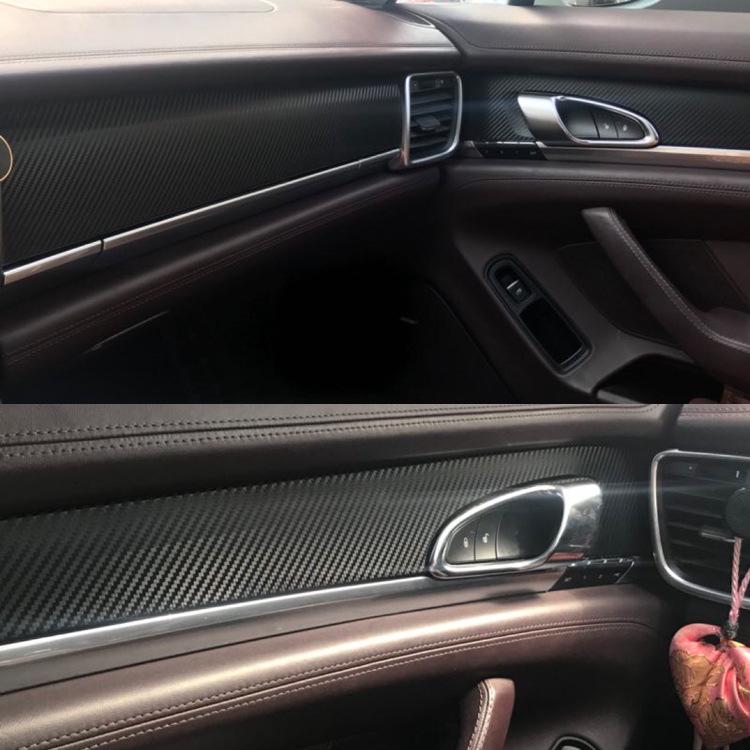 Наклейки на панель переключения передач из углеродного волокна для украшения интерьера Panamera 10-16