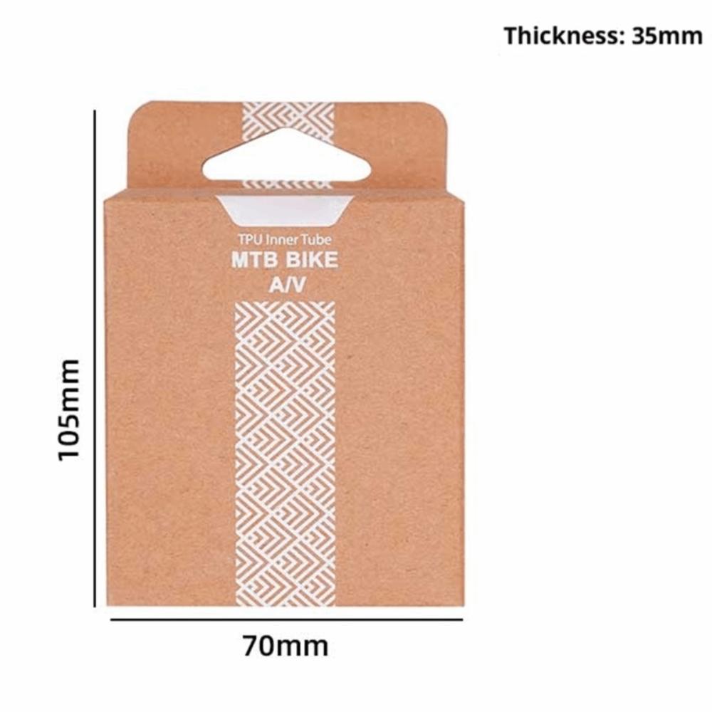 TPU Bike Inner Tube Compact 27.5 Inch Inner Tube Durable 26 Inch Inner Tube  Mountain Bike Use