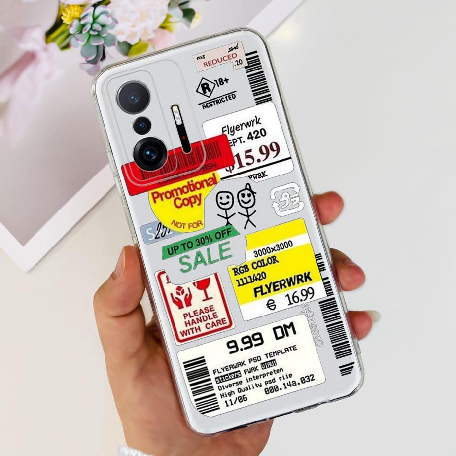 Чехол для Xiaomi 11T Pro Новый Модный Задняя Крышка Силиконовый Мягкий ТПУ Чехол для Телефона Для Xiaomi Mi 11T Pro 11TPro Mi11T Полный Чехол Бампер