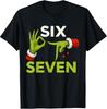 67 Christmas Trending Meme Saying 6 7 Meme Costume Xmas T-Shirt