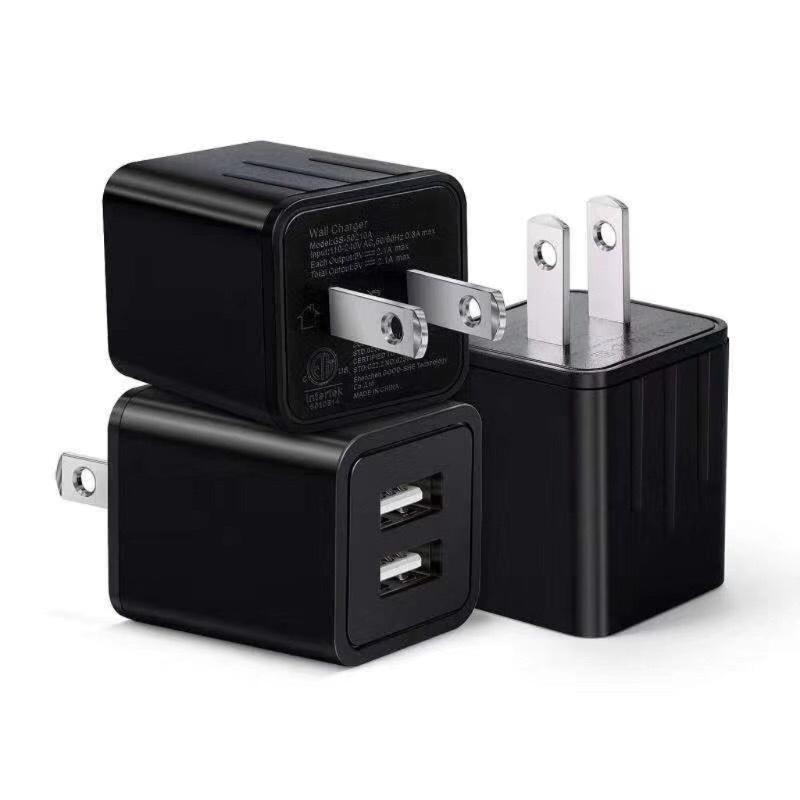 Минималистичный дизайн, два USB-зарядных устройства, портативный блок быстрой зарядки для использования в офисе, дома или в дороге