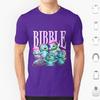 Футболка BibbleCollage 6XL Хлопок Крутая Футболка Один Биббл в День Держит Депрессию Подальше Биббл ФейриТопия Мем Фильмы ФейриТопия
