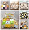 Комплект постельного белья с 3D мультяшными животными, пуховым одеялом и наволочкой из кошачьего пуха, 2/3 предмета, милое домашнее украшение в натуральную величину из Австралии, ЕС, Германии, США и Великобритании