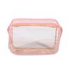 1pc PVC Makeup Bag Transparent Waterproof Large Capacity Cosmetics Travel Storage Bag In Plastic Zipper Toilet Bag