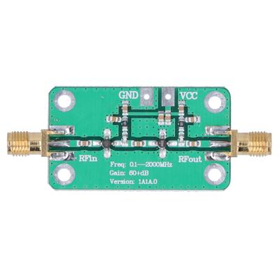 Модуль малошумящего усилителя LNA RF Power Wideband 0,1‑2000 МГц, усиление 64 дБ Электронные компоненты